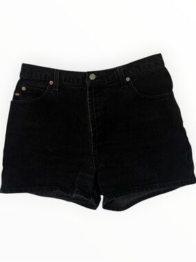 BONGO Vintage Black High-Rise Jean Shorts